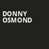 Donny Osmond, Robinson Center Performance Hall, Little Rock