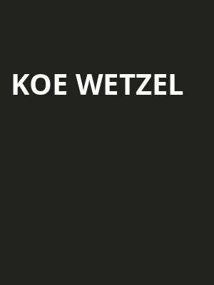 Koe Wetzel, First Security Amphitheatre, Little Rock