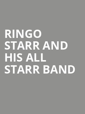 Ringo Starr And His All Starr Band, Simmons Bank Arena, Little Rock