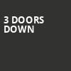 3 Doors Down, Simmons Bank Arena, Little Rock